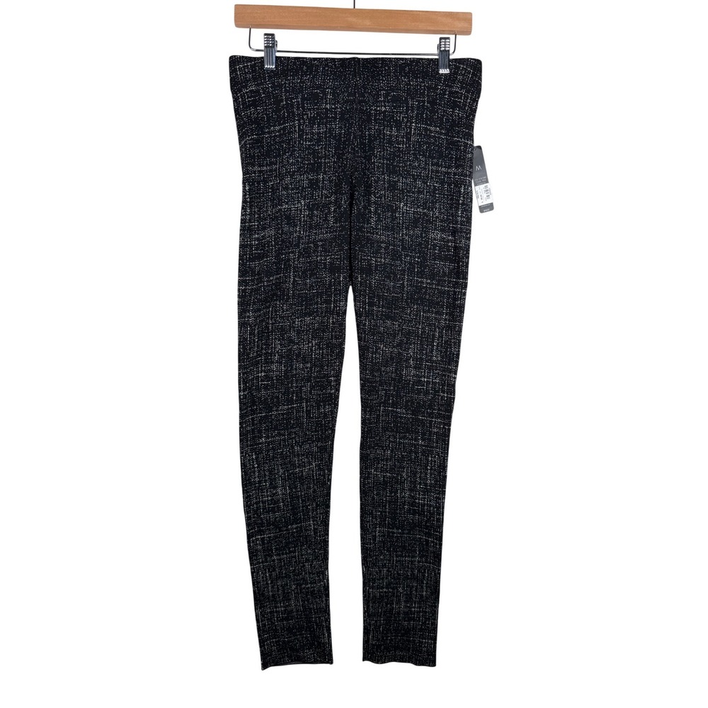 New Nic & Zoe Textured Pants size Medium Black